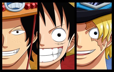 Luffy, Sabo, Ace Fond d'écran and Arrière-Plan | 1625x1030 | ID:673536 - Wallpaper Abyss