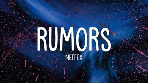 NEFFEX - Rumors (Lyrics) - YouTube Music