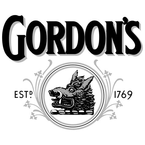 Gordon’s Logo Black and White (1) – Brands Logos