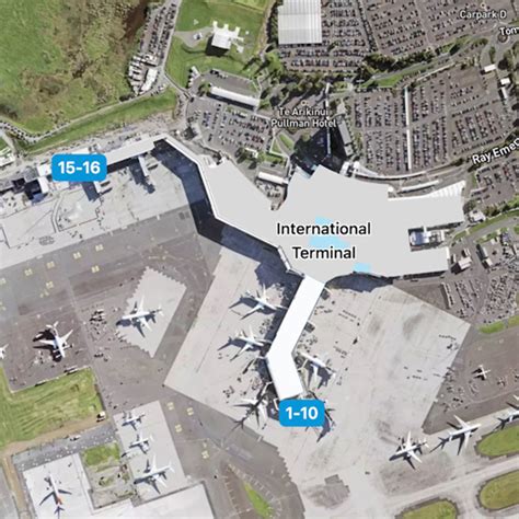 Auckland Airport Map: Guide to AKL's Terminals