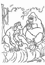 Tarzan coloring Pages To Download And Print For Free sketch template