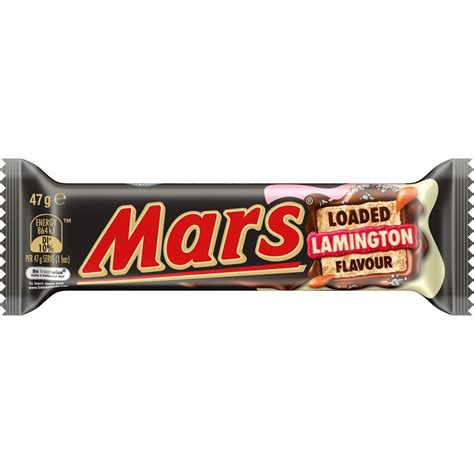 Mars Loaded Lamington Flavoured Chocolate Bar 47g | BIG W