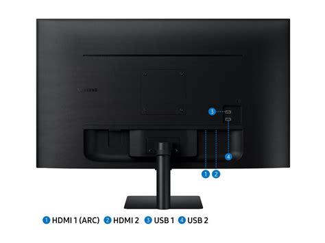 SAMSUNG M5 Series LS32AM500NNXZA 32" Full HD 1920 x 1080 2 x HDMI, USB Built-in Speakers Smart ...