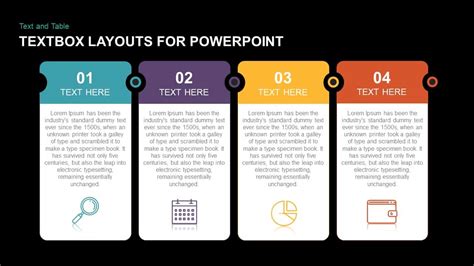 Textbox layouts for PowerPoint and Keynote - Slidebazaar