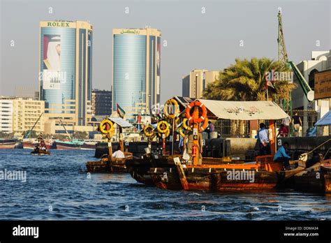 Uae the oldest commercial port of dubai hi-res stock photography and images - Alamy