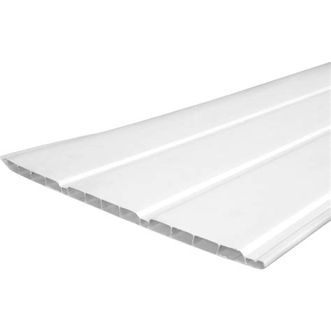 Hollow White Soffit 300mm x 3m | Toolstation