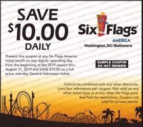 Best Six Flags Coupons 2021 - Discounts, Online Coupon Codes, Printable ...