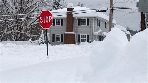 Photos: Feet of Snow Pile Up Across Northeast