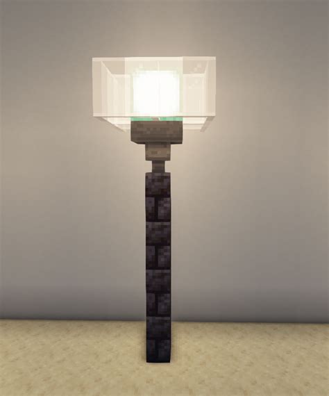 Minecraft street lamp design