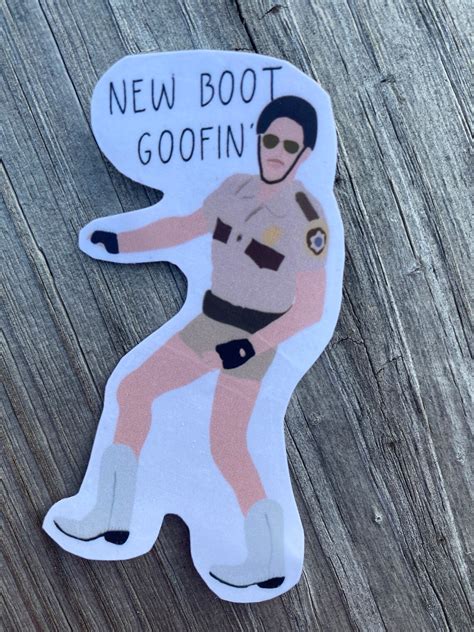 Reno 911 sticker New Boot Goofin Lieutenant Jim Dangle New | Etsy