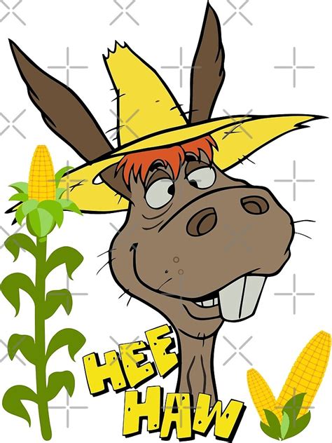 "Hee Haw Donkey Vintage" Poster for Sale by BENTANIA | Redbubble