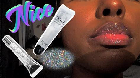 DIY GLITTER lipgloss || baddie on a budget - YouTube