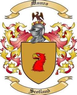 Munro Family Crest from Scotland by The Tree Maker