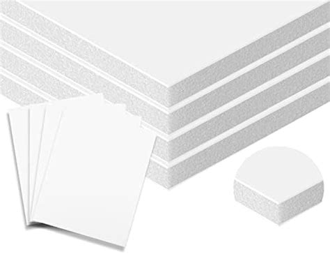 Amazon.com : White Foam Board 12x16 10PK Foam Core Boards 12x16 ...