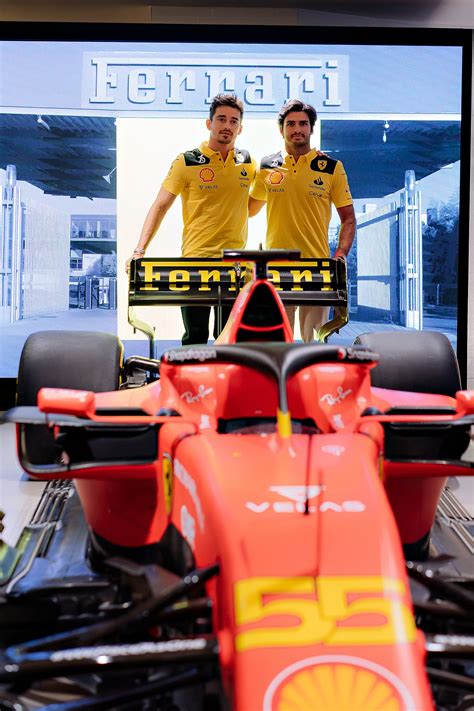 Ferrari’s Drivers Charles Leclerc, Carlos Sainz Get Ready for Monza GP