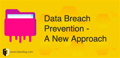 Data Breach Prevention - A New Approach