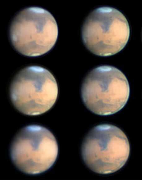 Till Hellas Freezes Over - See Frost and Clouds in Mars' Largest Crater ...