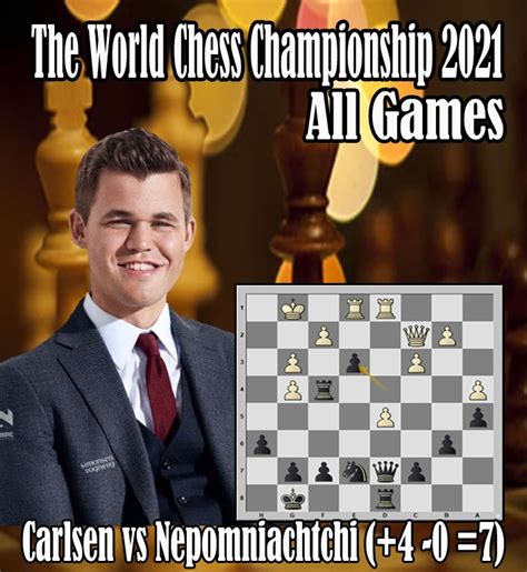 GMG Chess - The 2021 World Chess Championship / Magnus Carlsen vs Ian ...