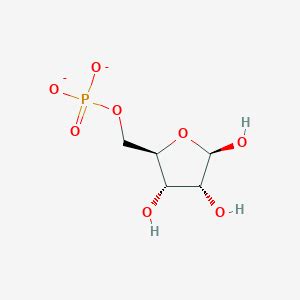 beta-D-ribose 5-phosphate | C5H9O8P-2 | CID 7140377 - PubChem