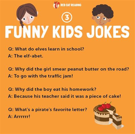 Red Cat Reading on Twitter: "🤣 More funny kids jokes for you! What's your favorite? Subscribe ...