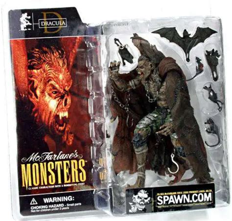 McFarlane Toys Monsters Series 1 Dracula Action Figure Clean Package ...