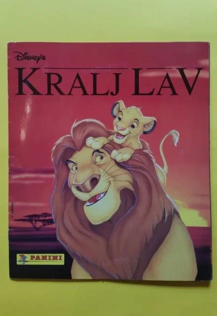 THE LION KING Sticker Album Panini 1997 - incomplete 179/232 £41.42 - PicClick UK