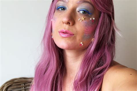 Halloween Mermaid Makeup Tutorial - Jersey Girl, Texan Heart