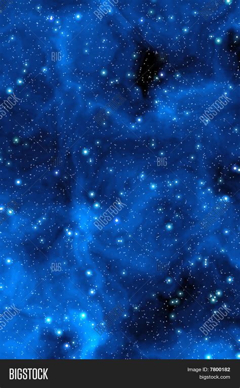 Blue Nebula Stars Image & Photo (Free Trial) | Bigstock