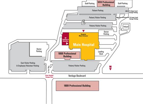 Map and Directions | USC Verdugo Hills Hospital