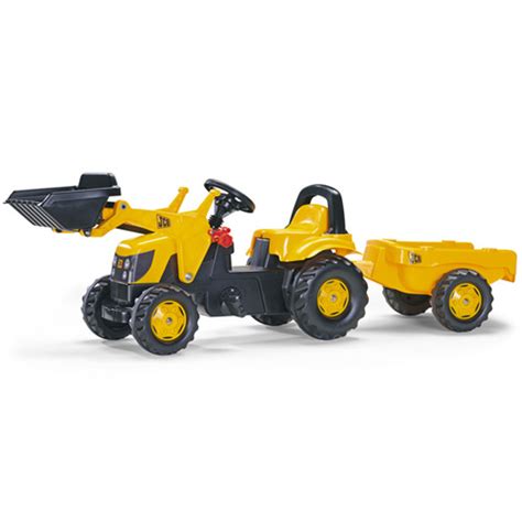 Kids JCB Ride On Pedal Digger with Scoop - Kids Tractors UK