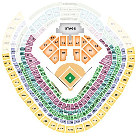 Yankee Stadium Detailed Seating Chart With Seat Numbers | Brokeasshome.com