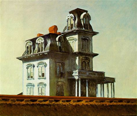 WebMuseum: Hopper, Edward: House by the Railroad