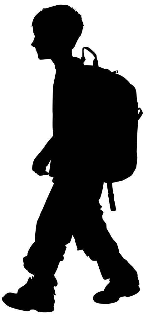 Backpack Silhouette at GetDrawings | Free download