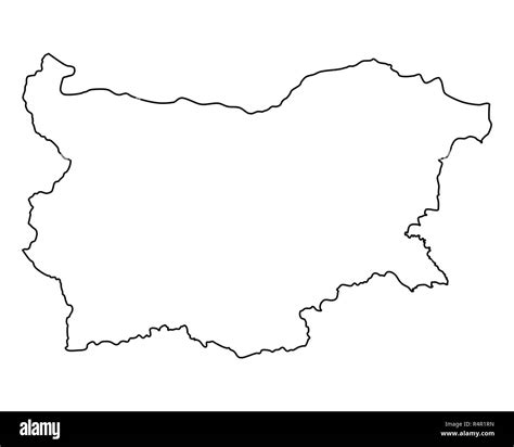 map of bulgaria Stock Photo - Alamy