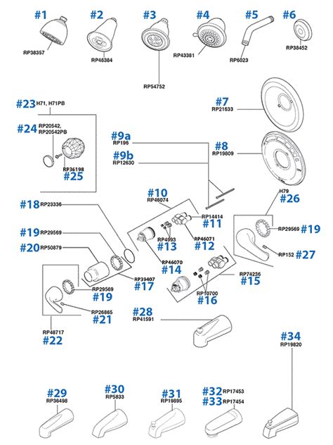 Delta Monitor Shower Faucet Parts List | Bruin Blog