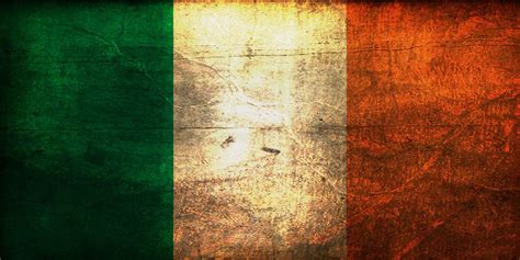 Irish Flag Shamrock Wallpaper