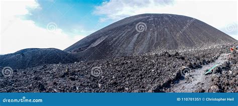 Cerro Negro Volcano in Nicaragua. Stock Image - Image of americas ...