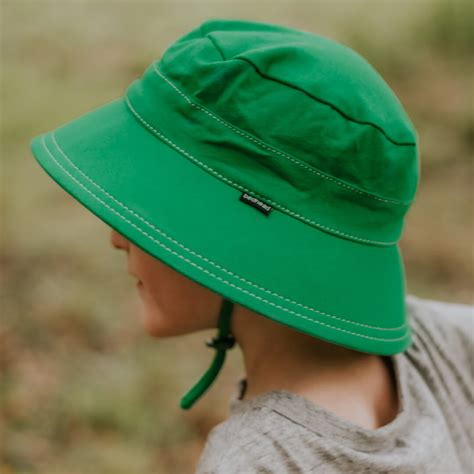 Bedhead hats - Boys Bucket Hat in Bright Blue with Strap UPF 50+ Baby & Kids Hats Australia