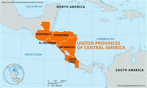 United Provinces of Central America | Map, Independence, History, & Facts | Britannica