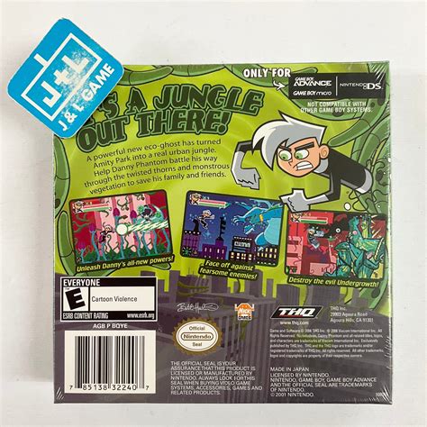 Nickelodeon Danny Phantom: Urban Jungle - (GBA) Game Boy Advance | J&L Game