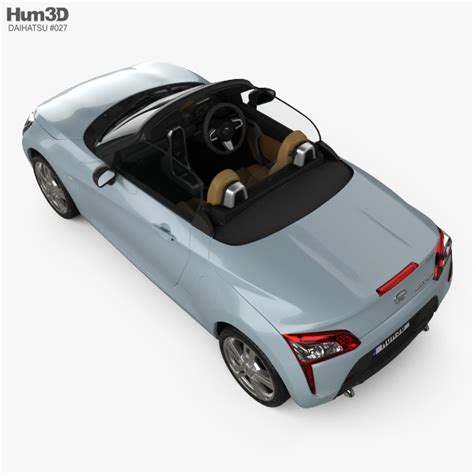 Daihatsu Copen Robe with HQ interior 2017 3D model - Vehicles on Hum3D