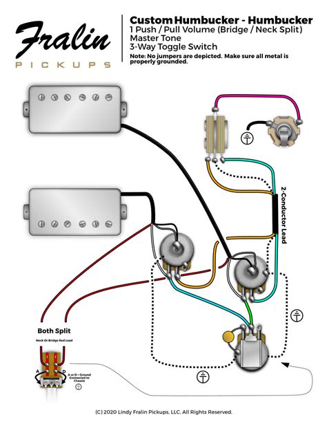 Fralin Pickups Wiring Diagrams - Gibson Les Paul Wiring Diagram with Master Tone