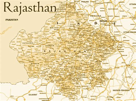 Tourist Places: Rajasthan | Rajasthan Map | Rajasthan Tourism