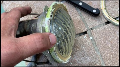 Pentair Pool light bulb replacement to LED - YouTube