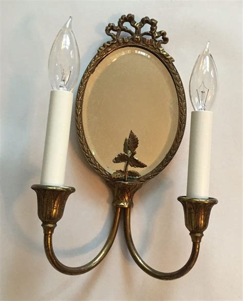 1920s mirror sconces. FOUR | The Old Above | Restored Vintage Lighting