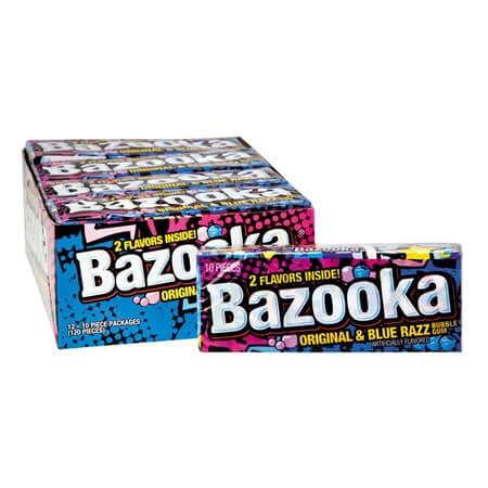 Bazooka Original Flavor Gum Pack | Retro Gum Candy