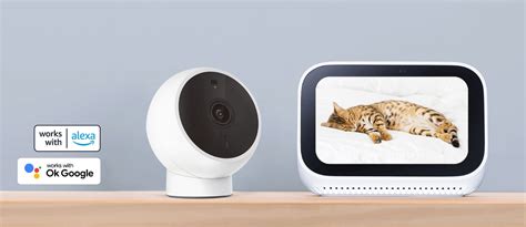 Xiaomi Mi 2K Camera with 180° Magnetic Mount & Two-way audio –White ...