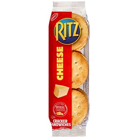 Ritz Cracker Sandwiches (Cheese, 1.35-Ounce Packs, 112-Pack) - Walmart ...