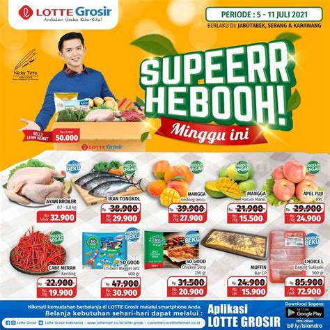 LOTTE GROSIR Promo SUPER HEBOH MINGGU INI | 05 - 11 JULI 2021 - scanharga