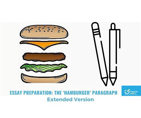 Essay Writing Preparation: The ‘Hamburger’ Paragraph: Self-Paced ...